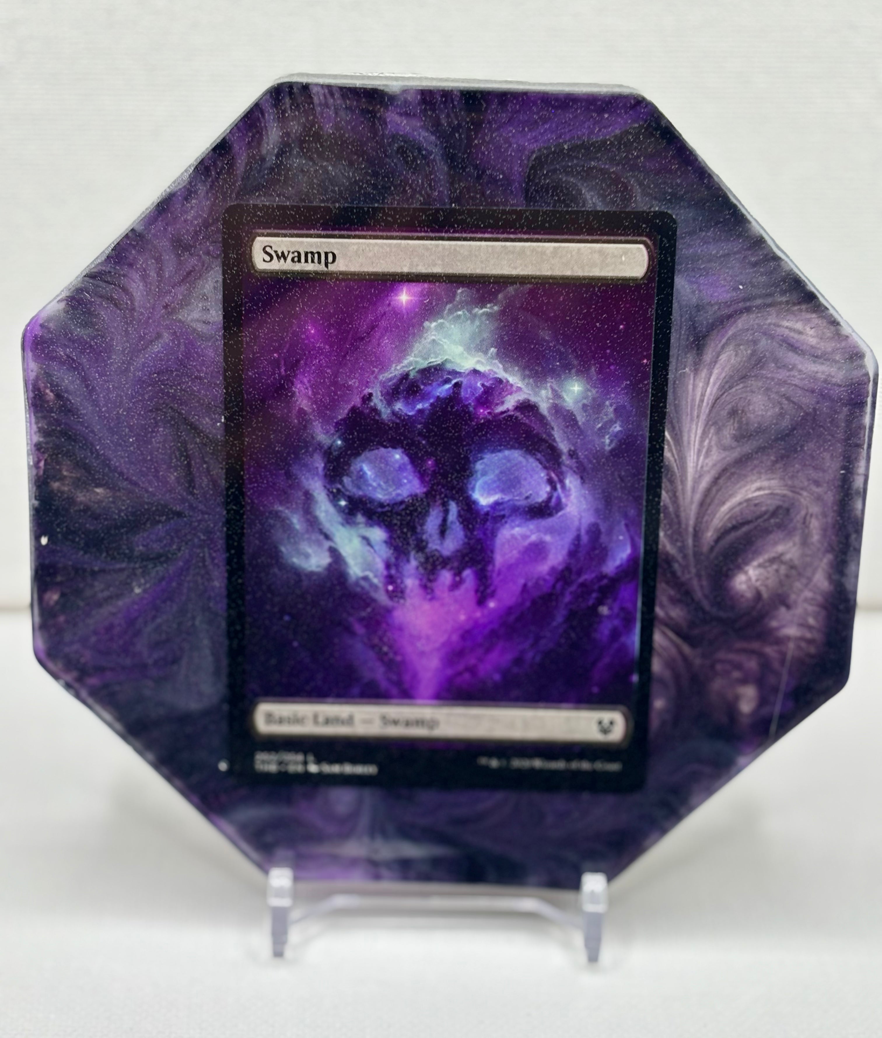 Magic the Gathering - MTG Swamp Card Coaster