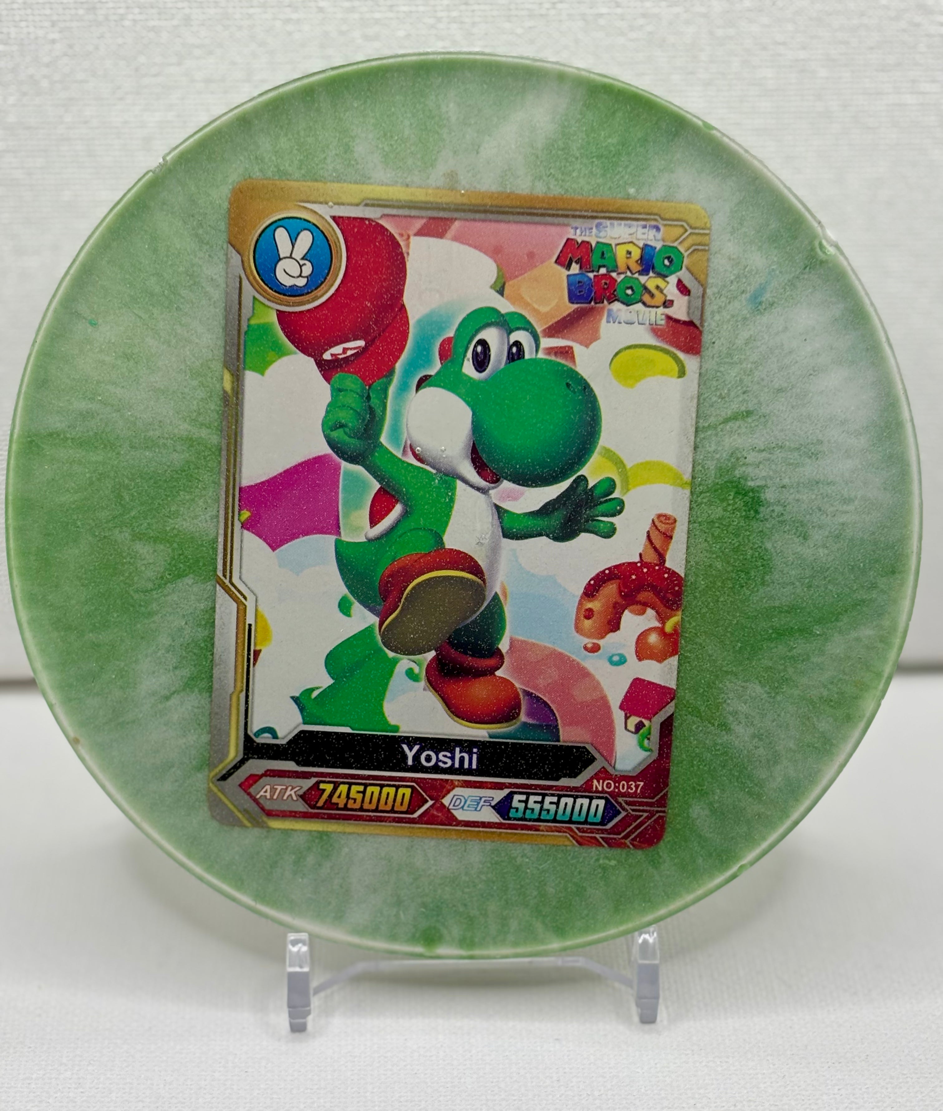 Mario Bro’s Nintendo Yoshi card Coaster