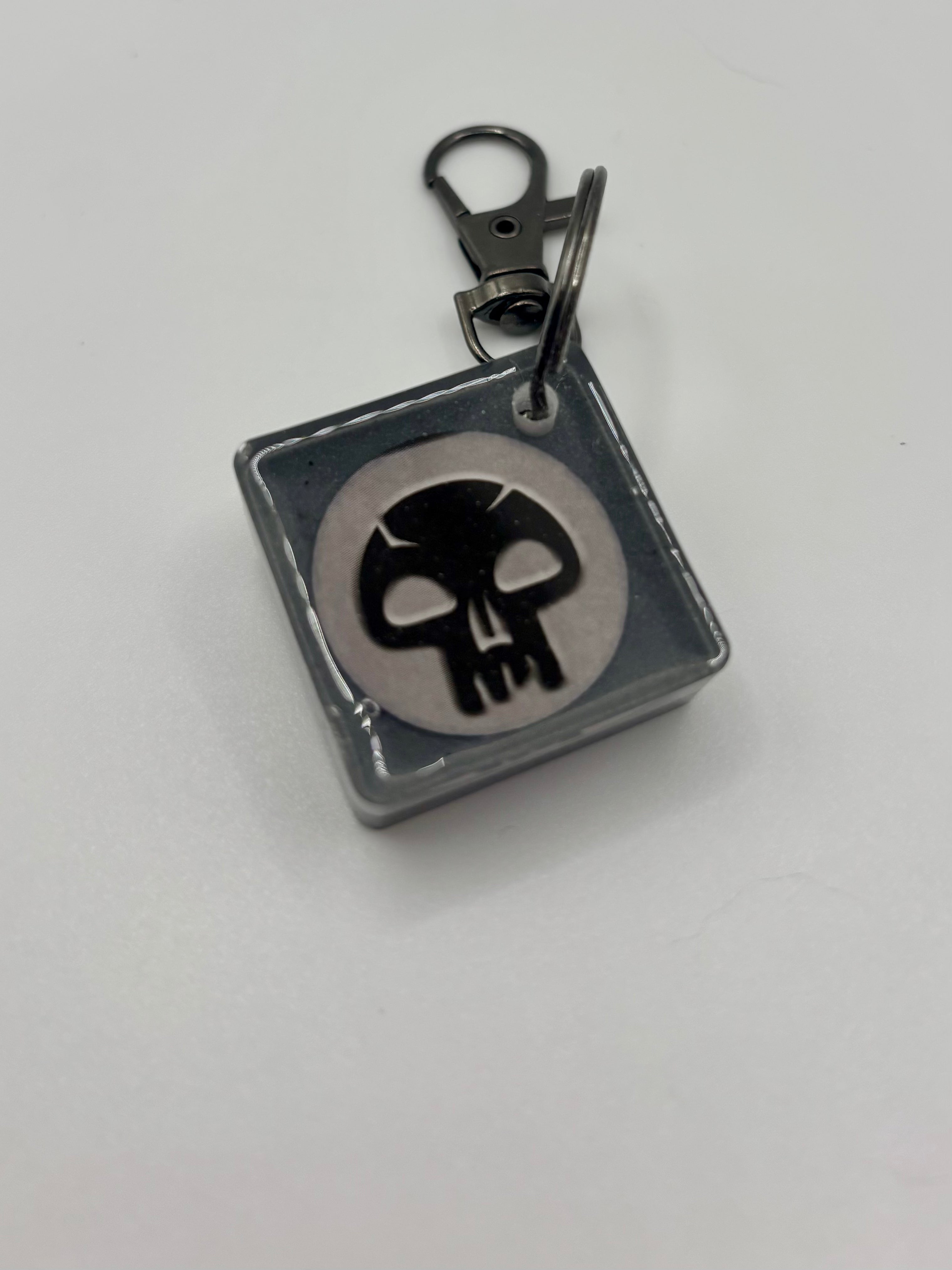 Swap MTG KeyChain - Black Mana