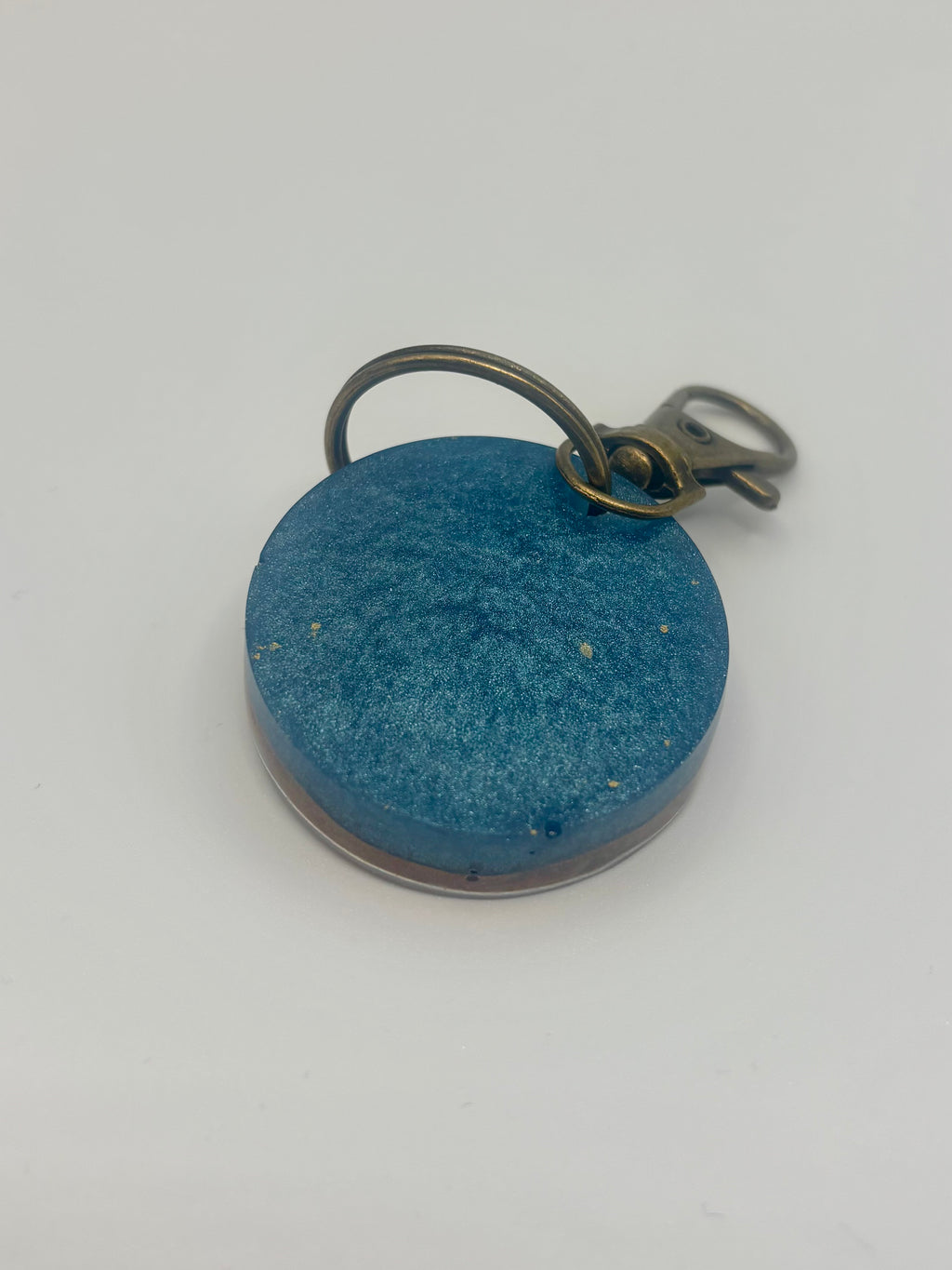 Handmade Holographic Flareon Pokémon Acrylic Keychain - Sparkling Eeveelution Charm 3.5 inch