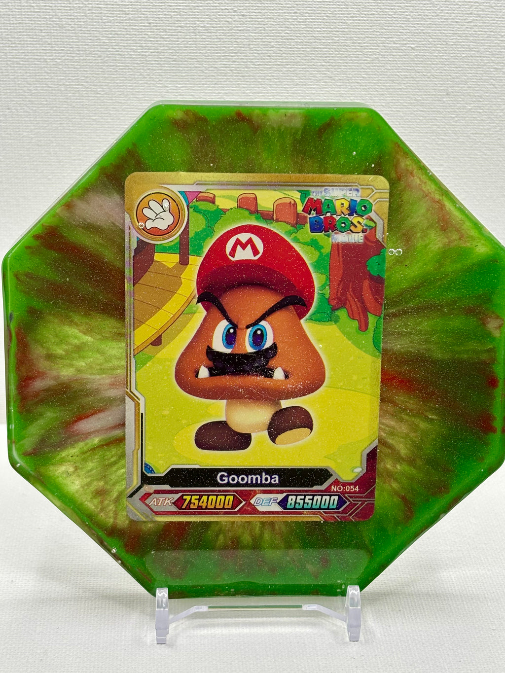 Goomba Mario Bro’s Nintendo handmade Coaster