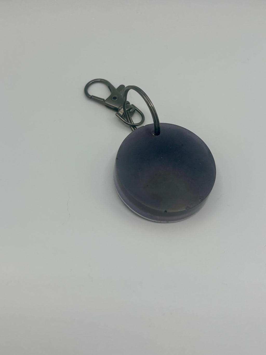 Handmade Gengar Pokémon Acrylic Keychain - Mischievous Ghost Type Charm 3.5 in