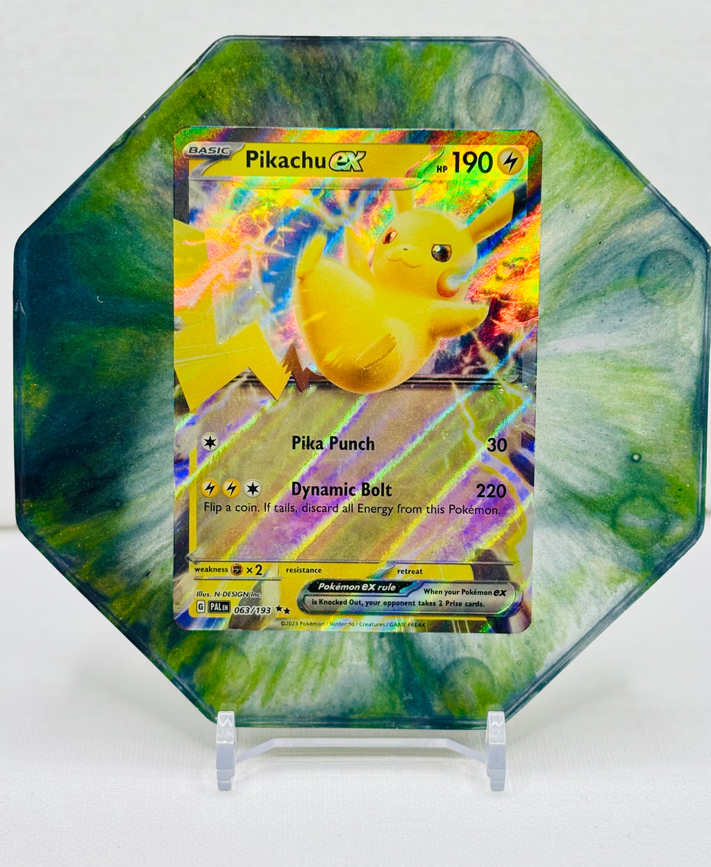 Pokémon Pikachu Card Coaster