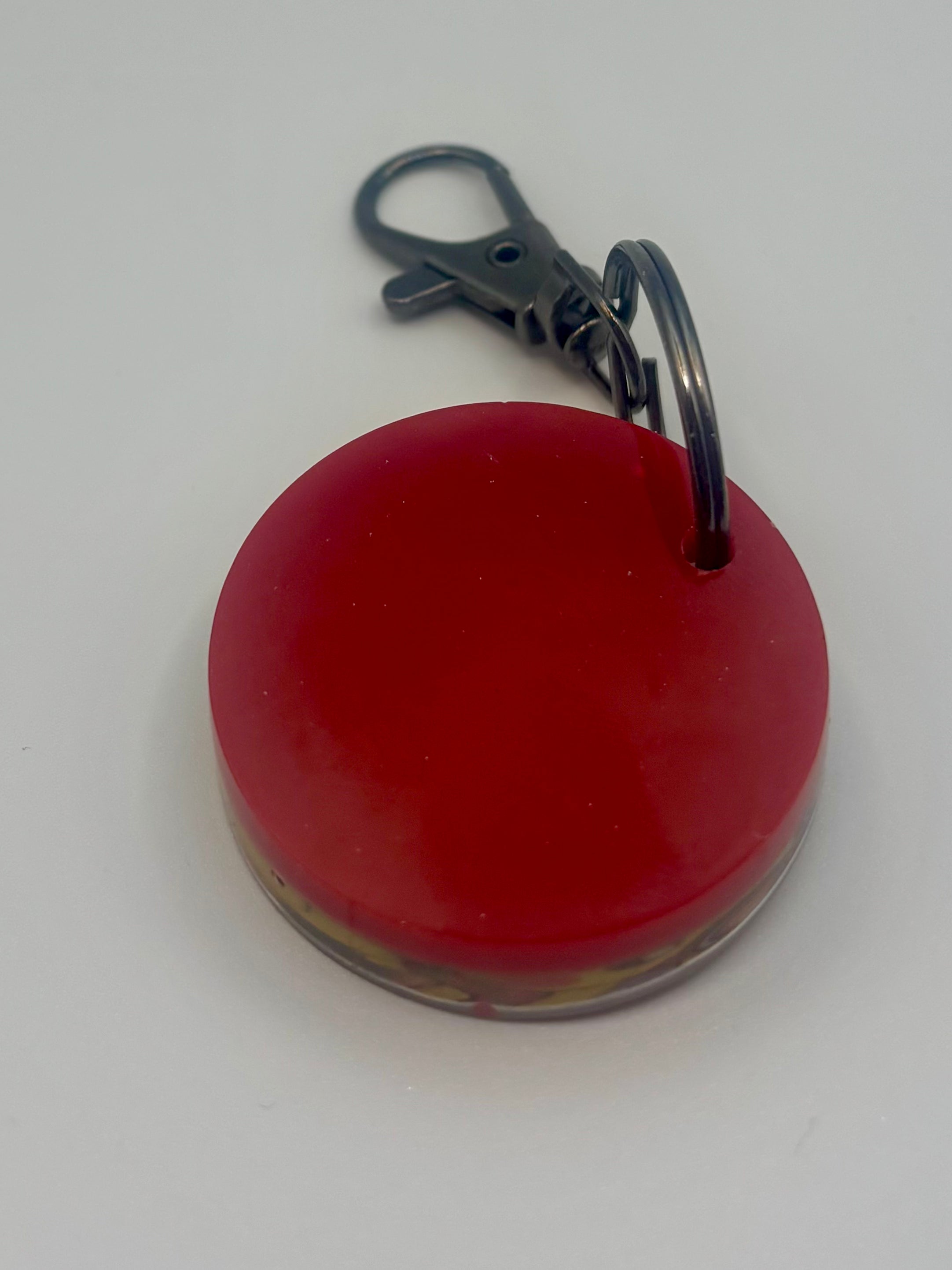 Handmade Winter Pilot Pikachu Pokémon Acrylic Keychain - Festive Holiday Charm