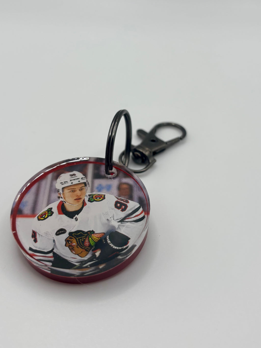 Conor Bedard Keychain – Chicago Blackhawks NHL Superstar #98