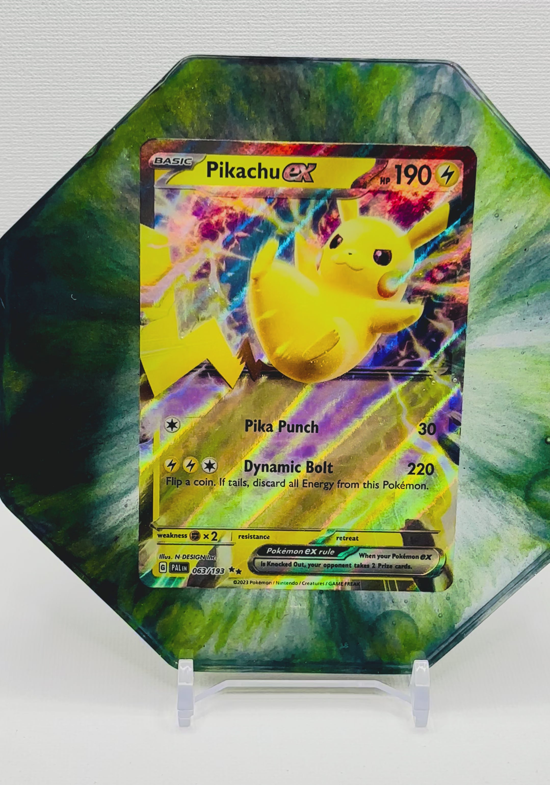 Pokémon Pikachu Card Coaster