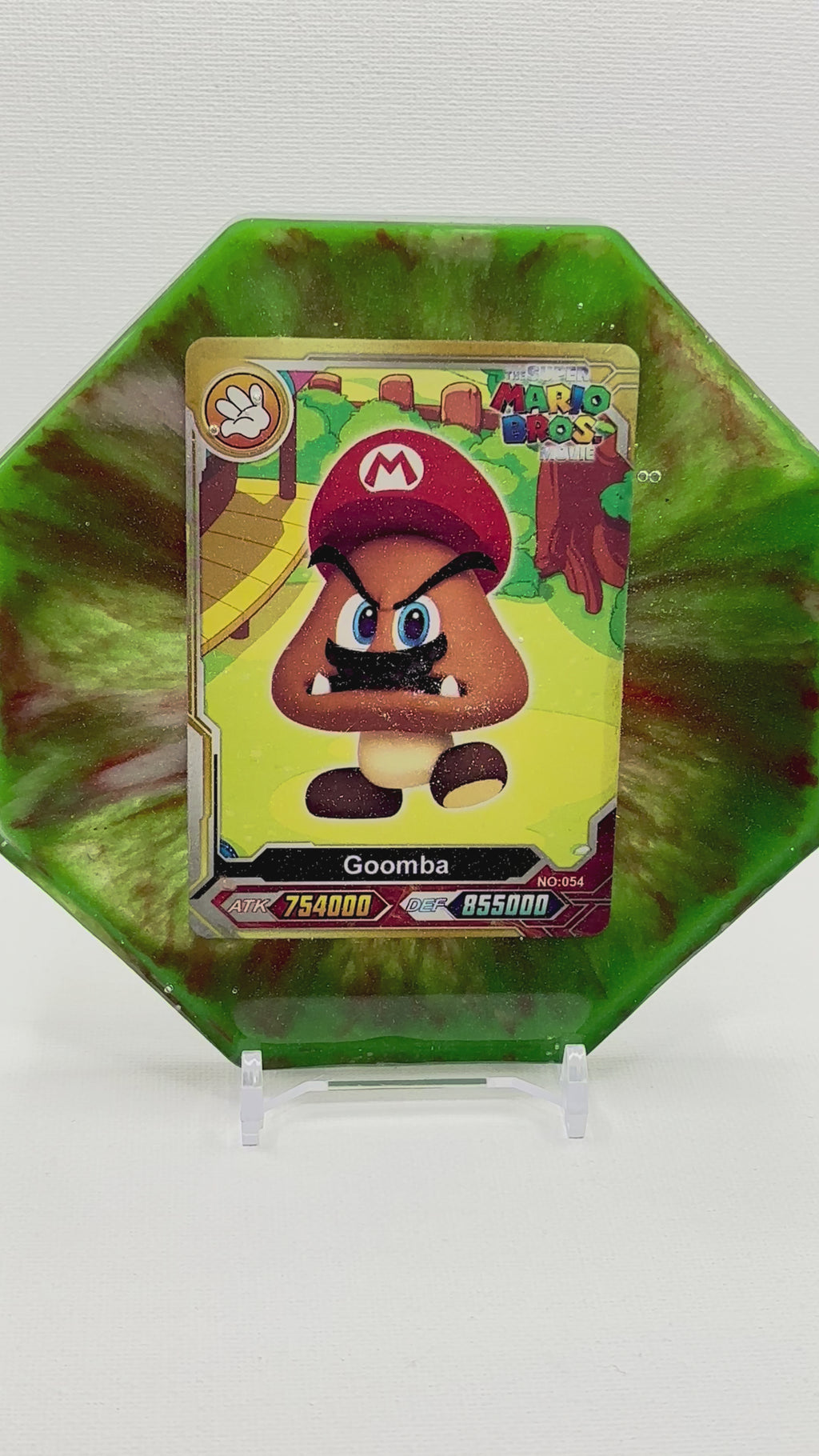 Goomba Mario Bro’s Nintendo handmade Coaster