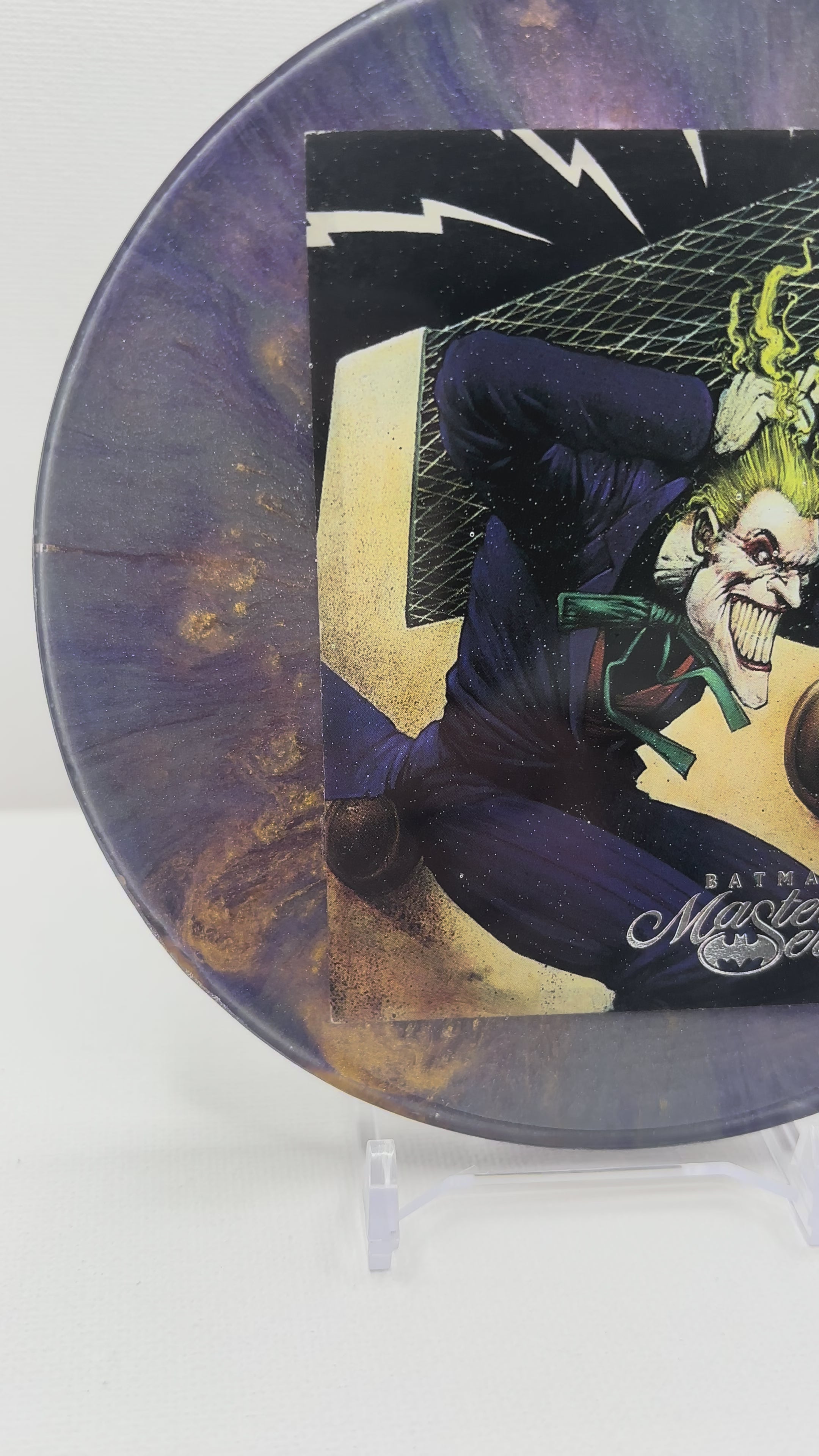 Batman Master Series - The Joker - Handmade Coaster