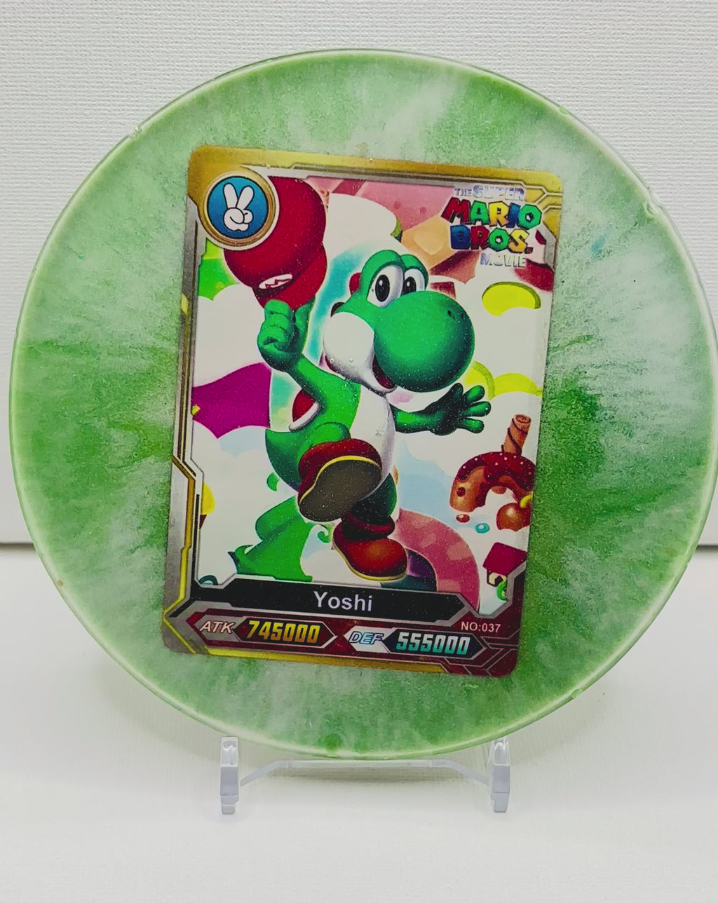 Mario Bro’s Nintendo Yoshi card Coaster