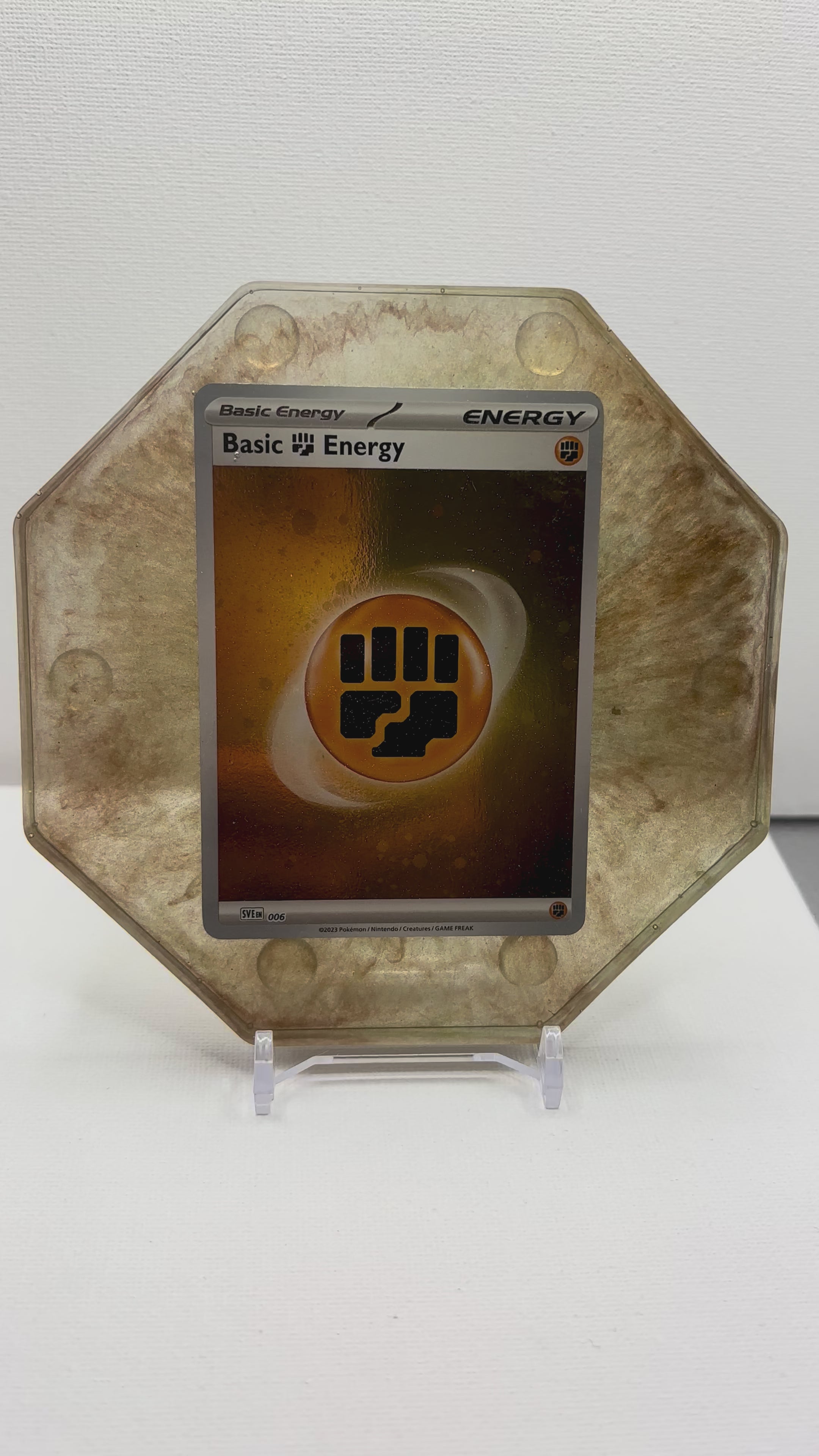 Basic Energy Pokémon Card handmade Coaster
