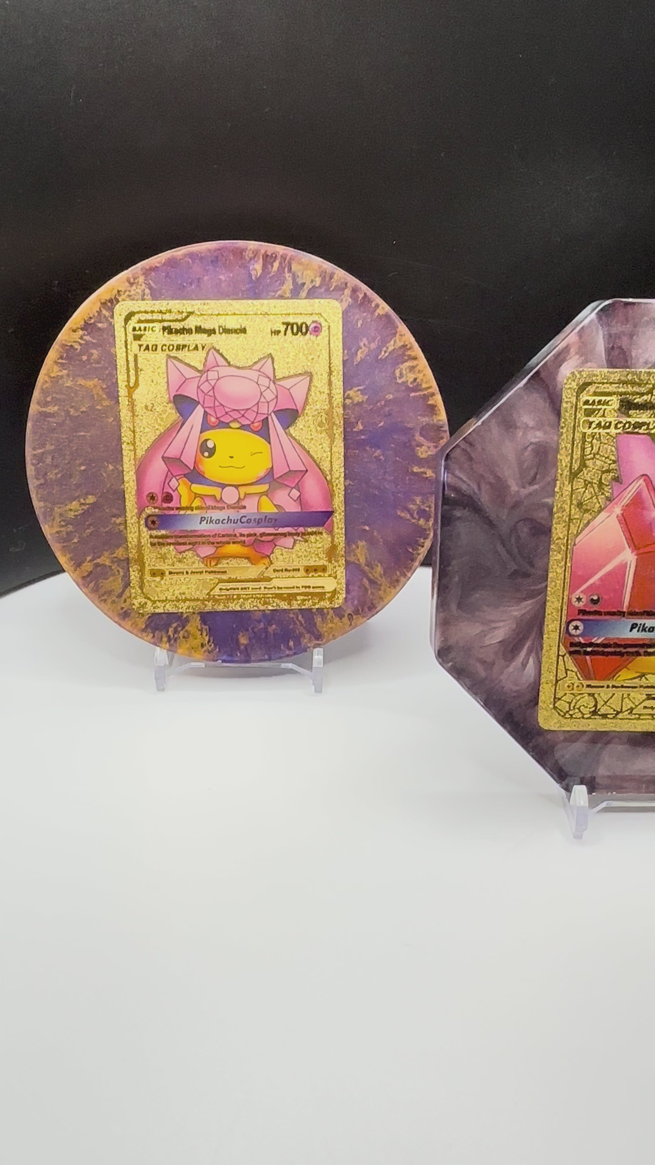 Poncho Pikachu Coasters - Set of 2