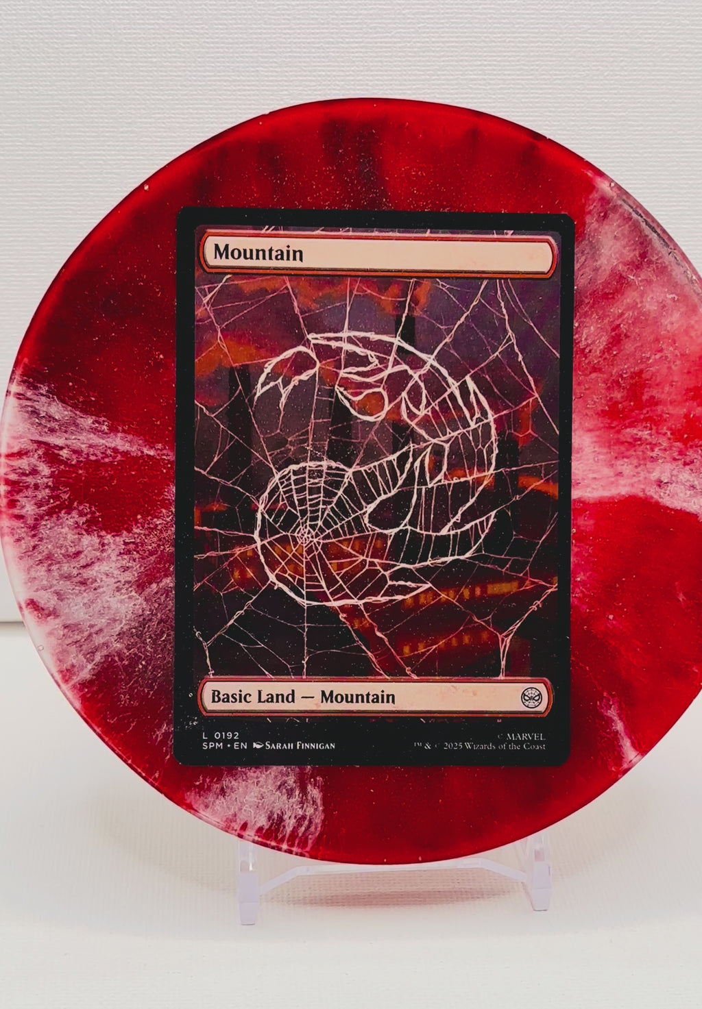 Magic the Gathering - Marvel’s Spider-Man Basic Land - Mountain Coaster